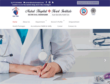 Tablet Screenshot of mukathospital.com